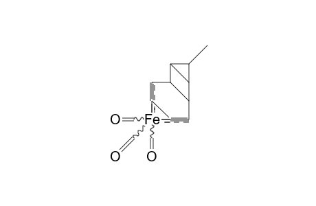 syn-8-Methyl-tricyclo(4.3.0.0/7,9/)nona-2,4-diene-iron-tricarbonyl