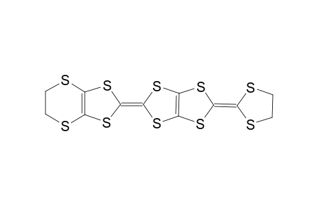 2-[4',5'-(Methylenedithio)-1',3'-dithiol-2'-ylidene]-5-(1",3"-dithian-2"-ylidene)-1,3,4,6-tetrathiapentalene