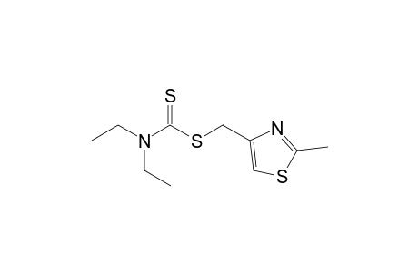Diethyl-dithiocarbamic acid 2-methyl-thiazol-4-ylmethyl ester