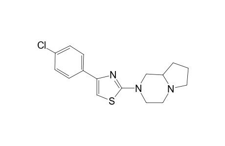 2-[4-(4-Chloro-phenyl)-thiazol-2-yl]-octahydro-pyrrolo[1,2-a]pyrazine