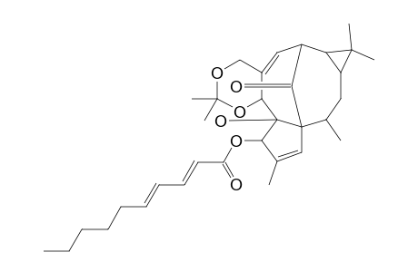 3-O-(2'E,4'Z-DECADIENOYL)-INGENOL-5,20-ACETONIDE