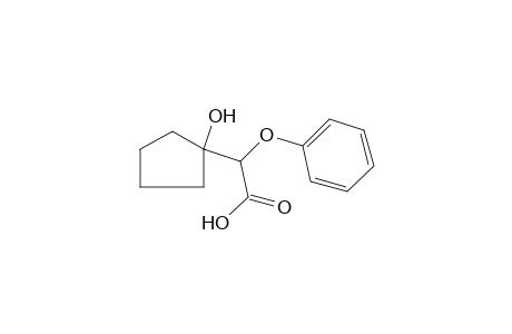 1-hydroxy-alpha-phenoxycyclopentaneacetic acid