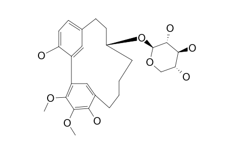 11-O-BETA-D-XYLOPYRANOSYLMYRICANOL