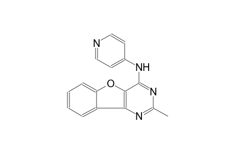 N-(2-methyl[1]benzofuro[3,2-d]pyrimidin-4-yl)-N-(4-pyridinyl)amine