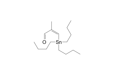 (E)-2-methyl-3-tributylstannyl-2-propenal