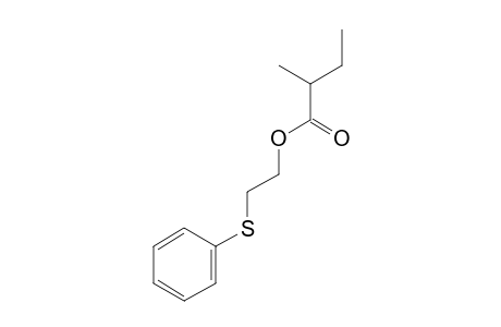 2-(Phenylthio)ethyl 2-methylbutanoate