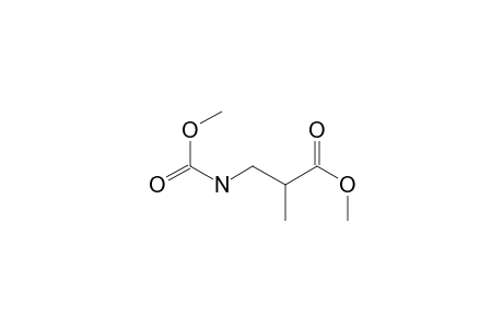 L-3-Aminoisobutyric acid, N-methoxycarbonyl-, methyl ester