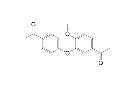 4-Acetylphenyl 5-acetyl-2-methoxyphenyl ether