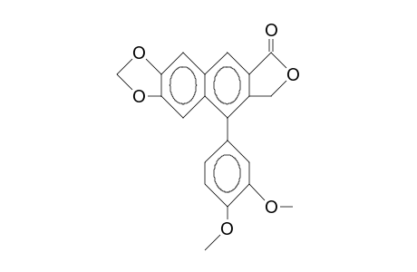 9-(3,4-dimethoxyphenyl)-8H-[2]benzoxolo[5,6-f][1,3]benzodioxol-6-one