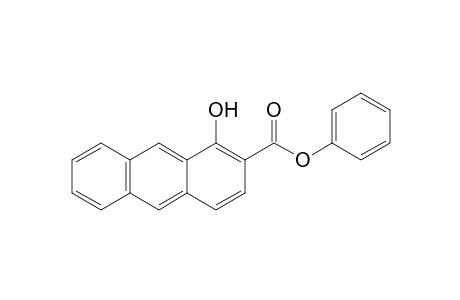 1-Hydroxy-2-anthroic acid, phenyl ester