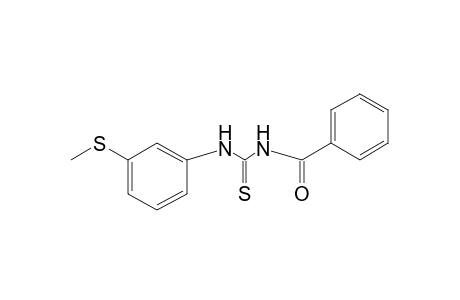 1-benzoyl-3-[m-(methylthio)phenyl]-2-thiourea