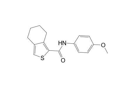 4,5,6,7-Tetrahydro-benzo[c]thiophene-1-carboxylic acid (4-methoxy-phenyl)-amide