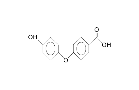 p-(p-Hydroxyphenoxy)benzoic acid