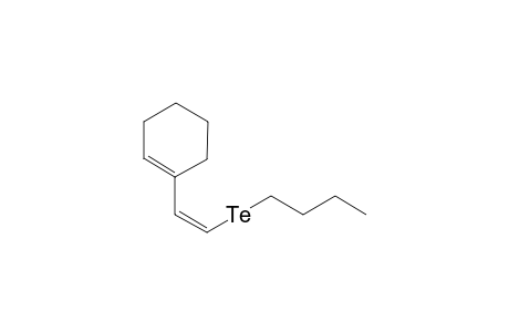 1-[(Z)-2-(butyltelluro)ethenyl]cyclohexene