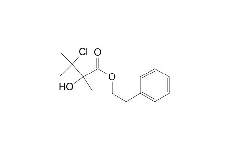 Phenethyl 3-Chloro-2,3-dimethyl-2-hydroxybutanoate