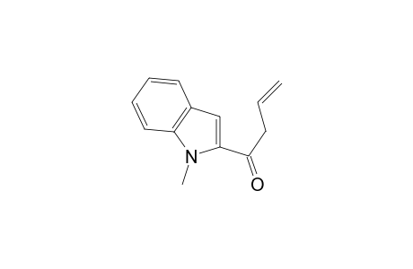 4-(1'-Methyl-1H-indol-2'-yl)prop-2-en-1-one