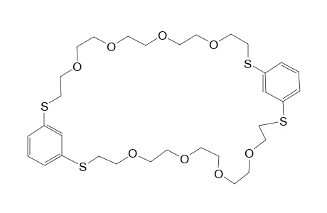 1,3:20,22-Dibenzo-38-tetrathiocrow-6