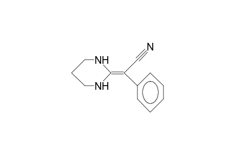 (2-HEXAHYDROPYRIMIDINYLIDENE)-PHENYLACETONITRILE