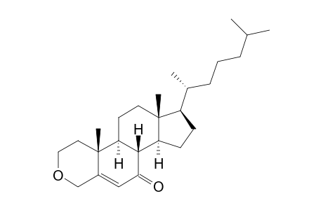 3-Oxacholest-5-en-7-one