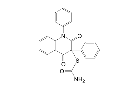 S-(2,4-dioxo-1,3-diphenylquinolin-3-yl) carbamothioate