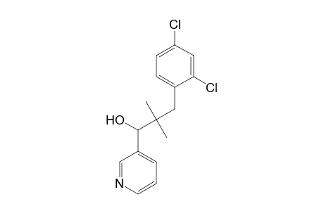 3-Pyridinemethanol, alpha-[2-(2,4-dichlorophenyl)-1,1-dimethylethyl]-