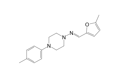 1-piperazinamine, N-[(E)-(5-methyl-2-furanyl)methylidene]-4-(4-methylphenyl)-