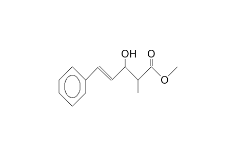 trans-3-Hydroxy-2-methyl-5-phenyl-4-pentenoic acid, methyl ester