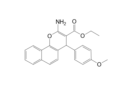 2-AMINO-3-ETHOXYCARBONYL-4-(PARA-METHOXYPHENYL)-4H-NAPHTHO-[1.2-B]-PYRAN