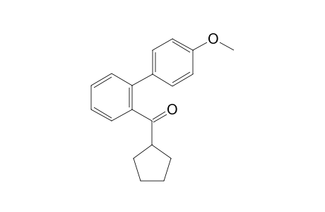 cyclopentyl(4'-methoxy-[1,1'-biphenyl]-2-yl)methanone