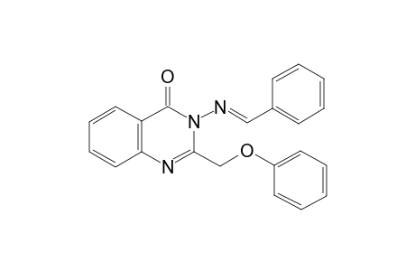 3-(Benzylidene-amino)-2-phenoxymethyl-3H-quinazolin-4-one