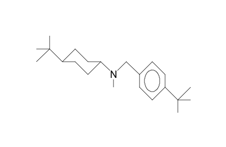 Benzenemethanamine, 4-(1,1-dimethylethyl)-N-[4-(1,1-dimethylethyl)cyclohexyl]-N-methyl-, trans-