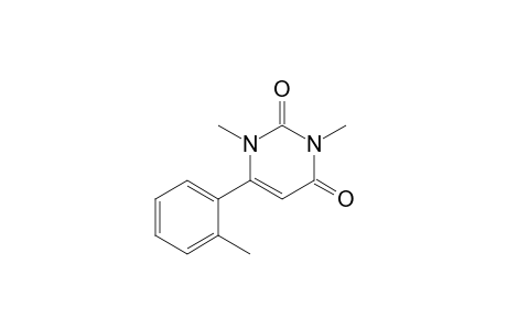 1,3-DIMETHYL-6-ORTHO-TOLYL-PYRIMIDINE-2,4(1H,3H)-DIONE