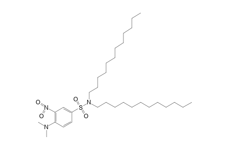 N1,N1-didodecyl-N4,N4-dimethyl-3-nitrosulfanilamide