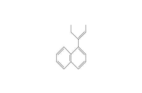 Naphthalene, 1-(1-ethylpropenyl)-