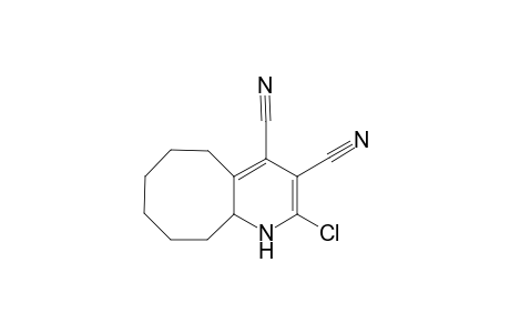 2-Chloro-1,5,6,7,8,9,10,10a-octahydrocycloocta[b]pyridine-3,4-dicarbonitrile