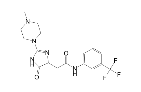 1H-imidazole-4-acetamide, 4,5-dihydro-2-(4-methyl-1-piperazinyl)-5-oxo-N-[3-(trifluoromethyl)phenyl]-