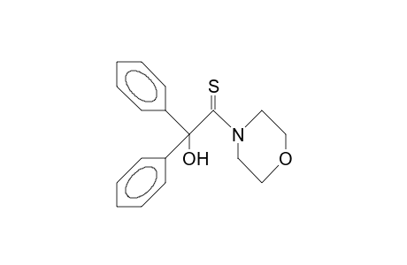 4-[diphenylhydroxy(thioacetyl)]morpholine