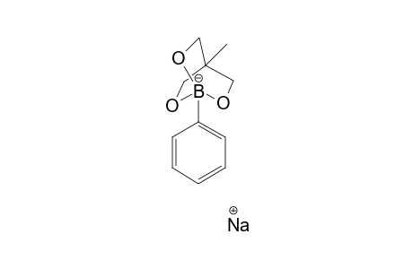 Sodium 4-methyl-1-phenyl-2,6,7-trioxa-1-boranuidabicyclo[2.2.2]octane