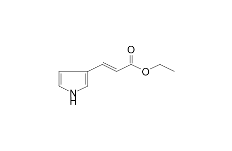 2-Propenoic acid, 3-(1H-pyrrol-3-yl)-, ethyl ester