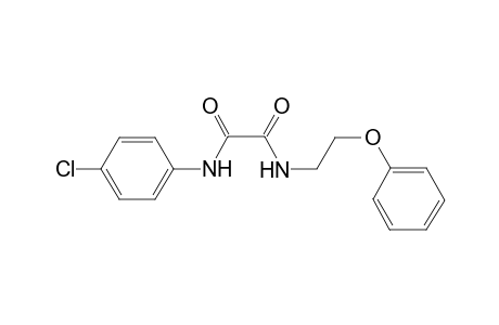 N~1~-(4-chlorophenyl)-N~2~-(2-phenoxyethyl)ethanediamide