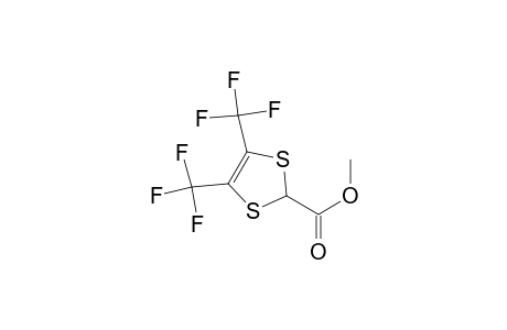 Methyl 4,5-bis(trifluoromethyl)-1,3-dithiol-2-carboxylate