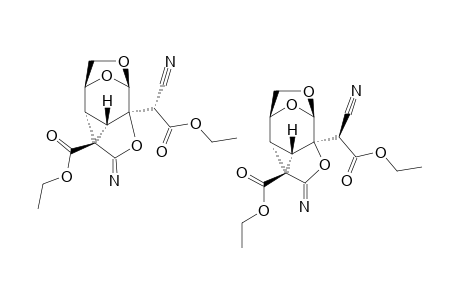 (1R,2S,5R,6S,9S,10S)-8-IMINO-6-[1-CYANO-1-ETHOXYCARBONYLMETHYL]-9-ETHOXYCARBONYL-4,7,11-TRIOXATETRACYCLO-[4.3.1.1(2,5).0(9,10)]-UNDECANE