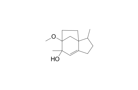 2,7-Dimethyl-8-methoxytricyclo[6.2.1.0(1,5)]undec-5-en-7-ol