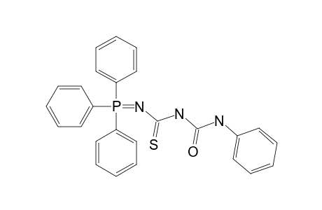 N-TRIPHENYL-PHOSPHORANYLIDEN-N'-PHENYLCARBAMOYL-THIOUREA