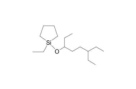 1-[(1,4-Diethylhexyl)oxy]-1-ethylsilolane