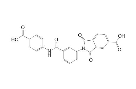 2-{3-[(4-carboxyanilino)carbonyl]phenyl}-1,3-dioxo-5-isoindolinecarboxylic acid