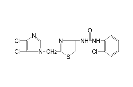 1-(o-Chlorophenyl)-3-{2-[(4,5-dichloroimidazol-1-yl)methyl]-4-thiazolyl}urea