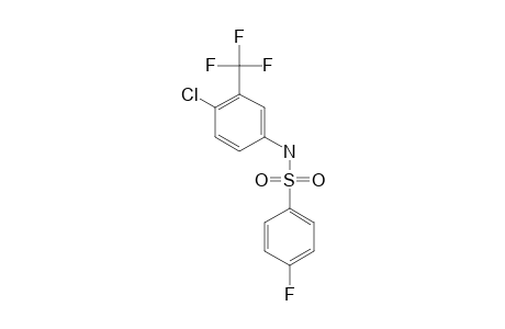 4'-chloro-alpha,alpha,alpha,4-tetrafluorobenzenesulfono-m-toluidine