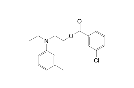 2-(Ethyl(m-tolyl)amino)ethyl 3-chlorobenzoate