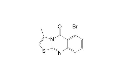 5H-Thiazolo[2,3-b]quinazolin-5-one, 6-bromo-3-methyl-